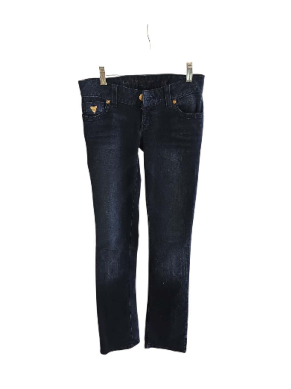 Guess Bootcut Jeans in Dark Blue with Gold Accents